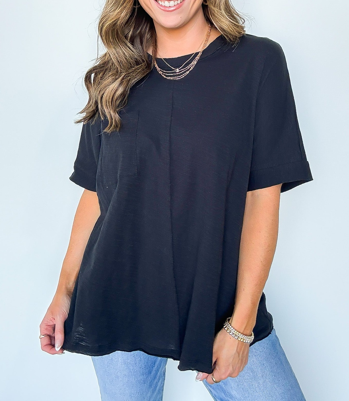 Live in Comfort Relaxed Pocket Tee