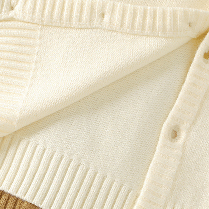 Baby Toddler Bear Bunny Patch Cardigan