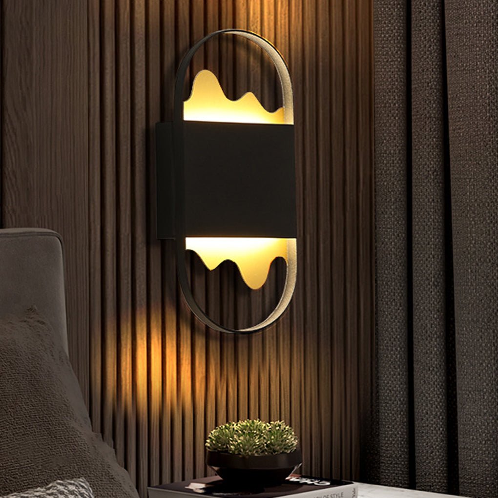 Modern Minimalist Background Wall Aisle Bedside Decorative Lighting LED Wall Lamp
