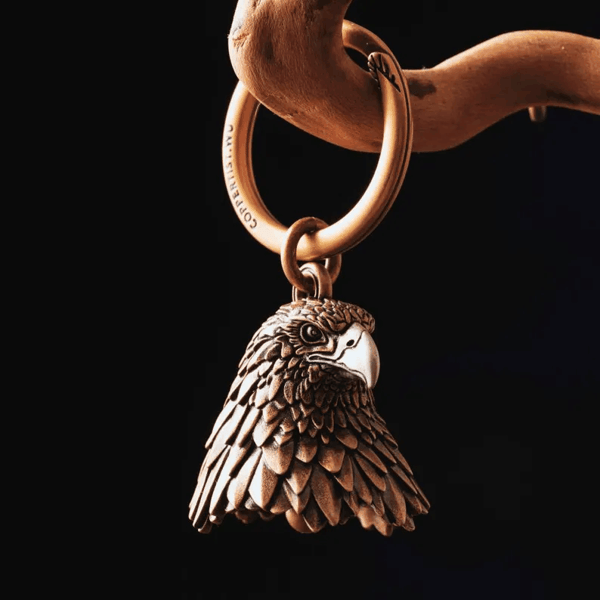 Handcrafted Bronze Eagle Bell