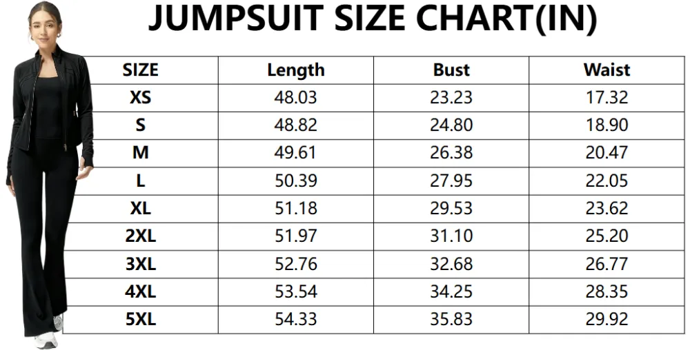 Stylish Yoga Set – Slim Fit Jacket & Jumpsuit