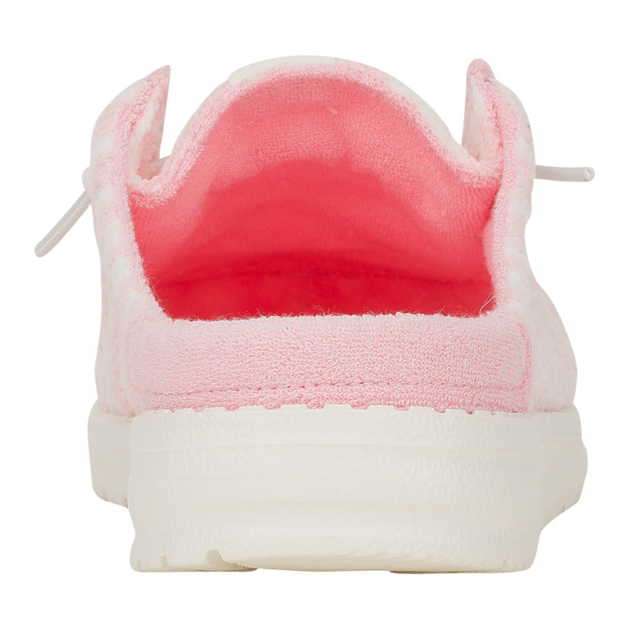 Wendy Slip Terry Stripe - Stripe Pink/White