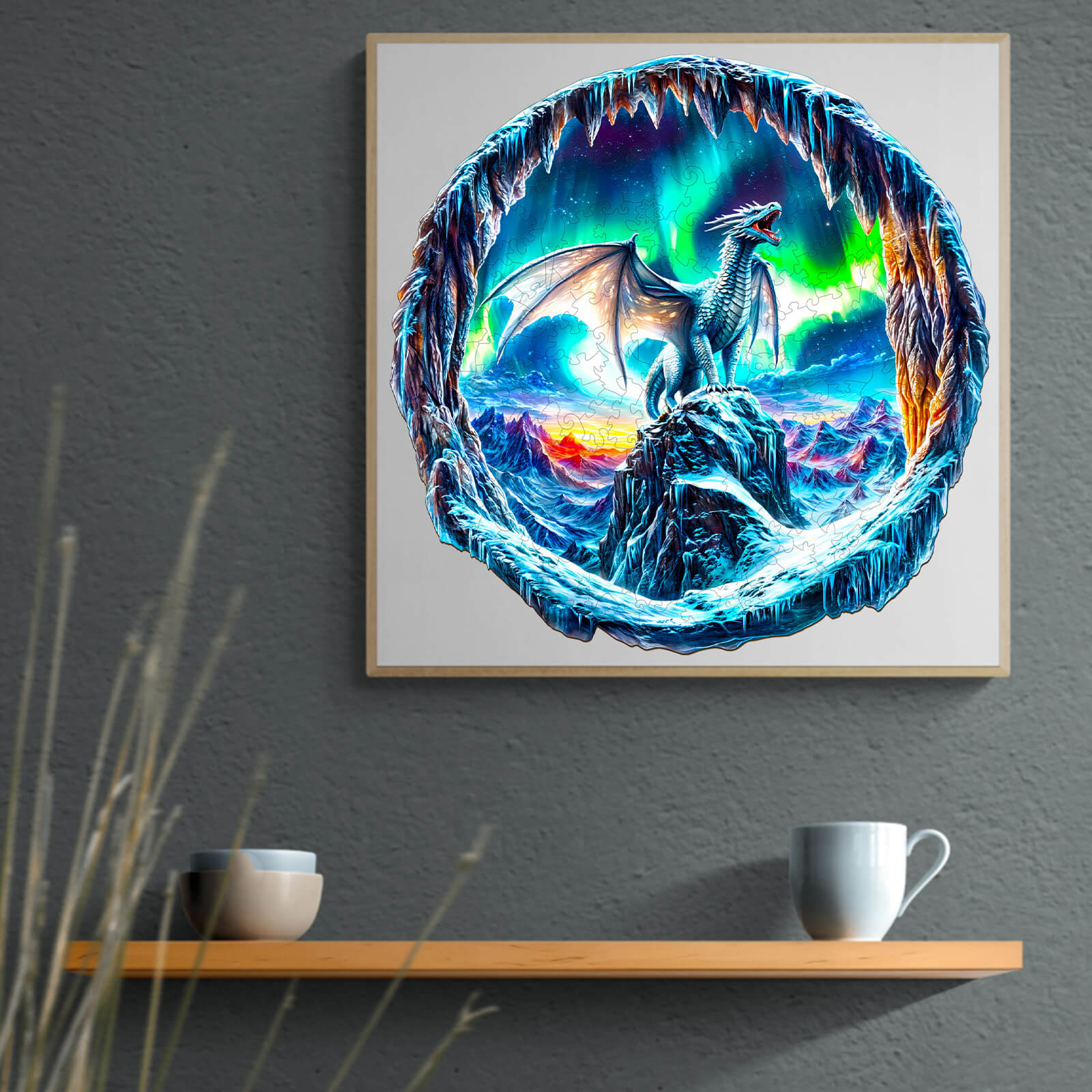 3D Aurora Dragon Wooden Jigsaw Puzzle