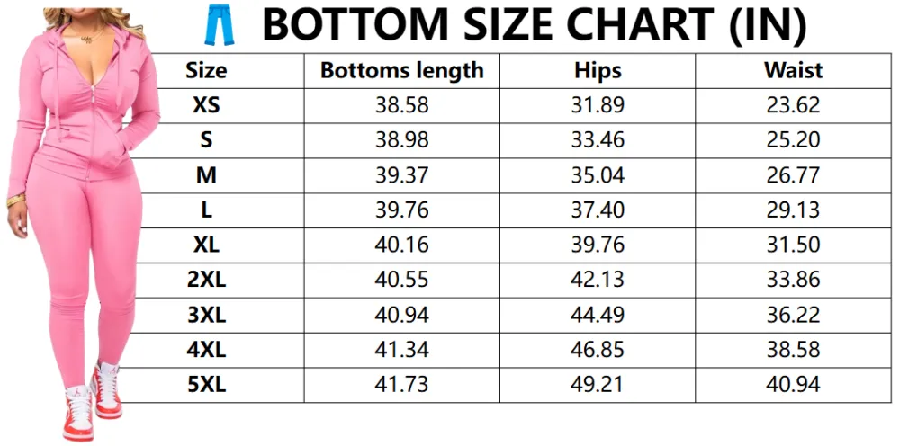 Women's Fall Zipper Hoodie and Skinny Pants Set