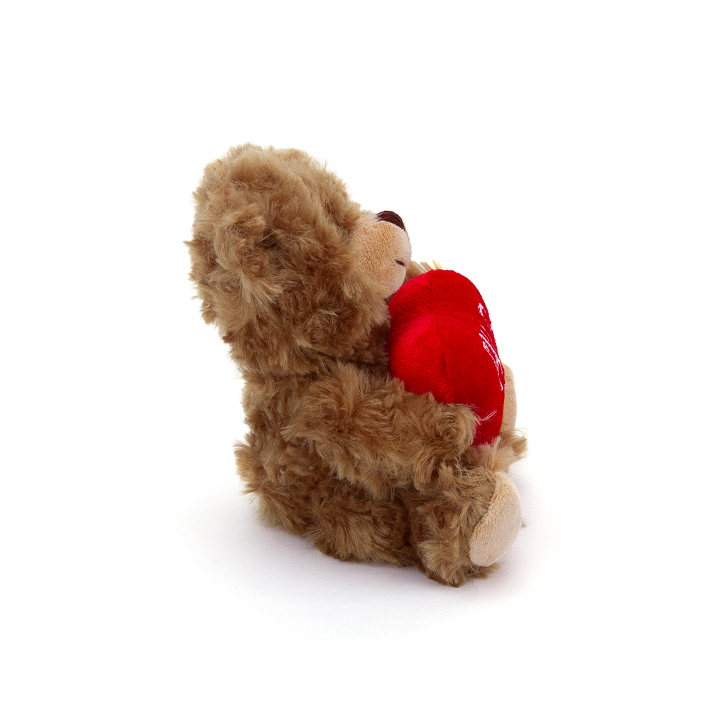 Valentine Mocha Bear 9inch - HUG ME