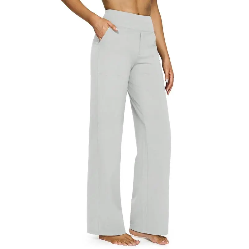 Women Loose High-Waist Business Casual Pants