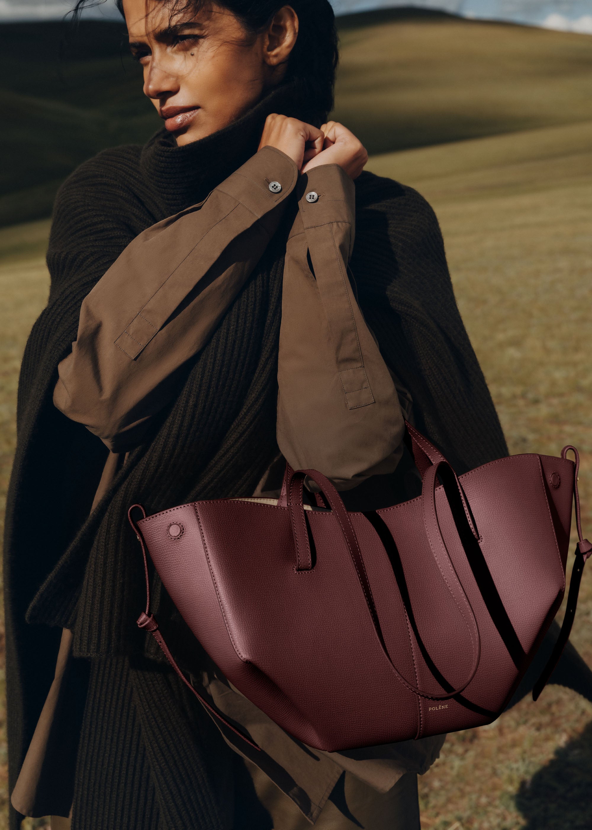 Cyme Mini - Textured Black Cherry Clearance sale