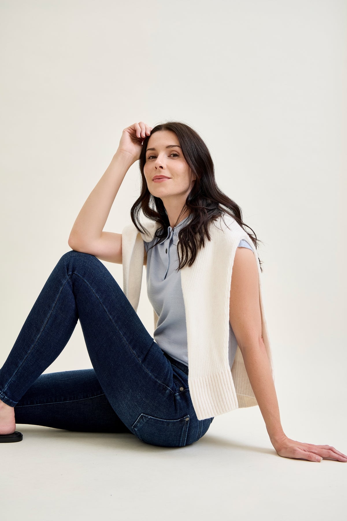 Gia High Rise Super Dark Skinny Jeans