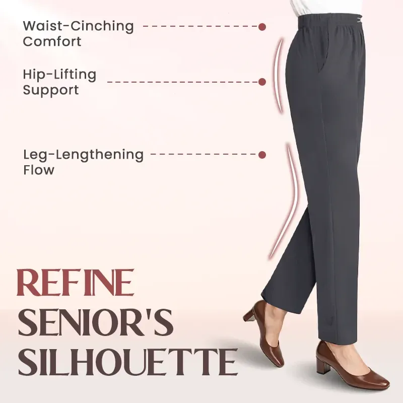 🔥HOT SALE🔥High Rise Silky Soft Pull-on Comfort Pants
