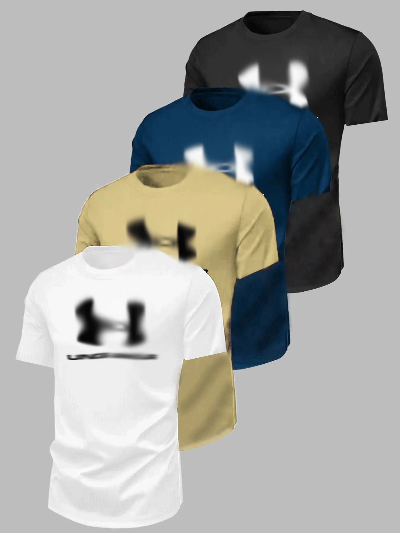 Men’s Retro Fitted Short Sleeve Crew Neck T-Shirt – Everyday Casual Essential