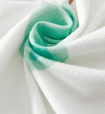 Fruit Print Kimono Romper