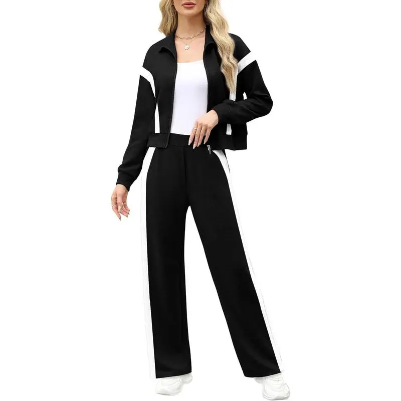 Women 2 Piece Outfits Tracksuit Matching Set