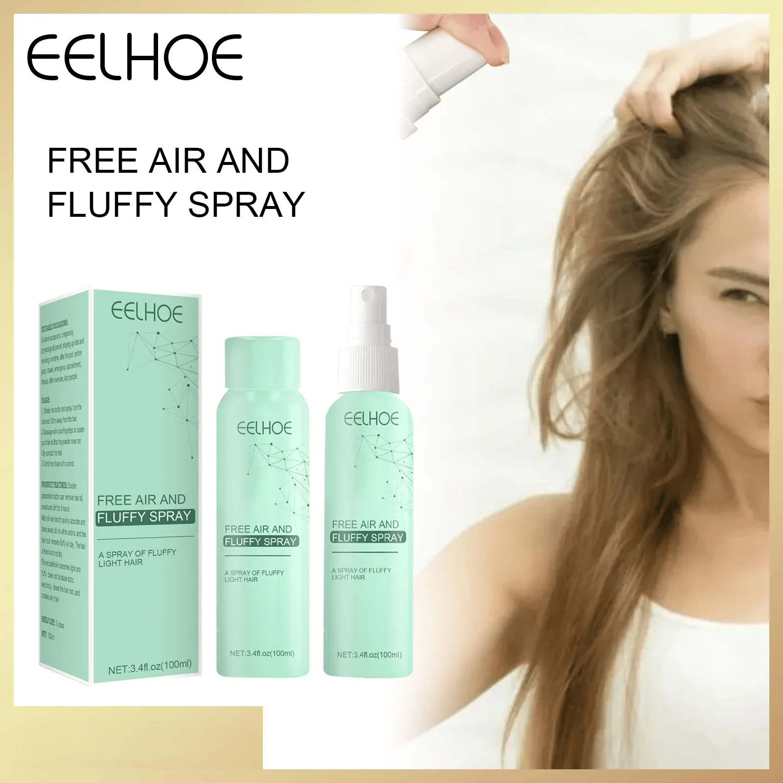 🔥HOT SALE🔥 Oil-Control Fluffy Volume Lift Hairspray