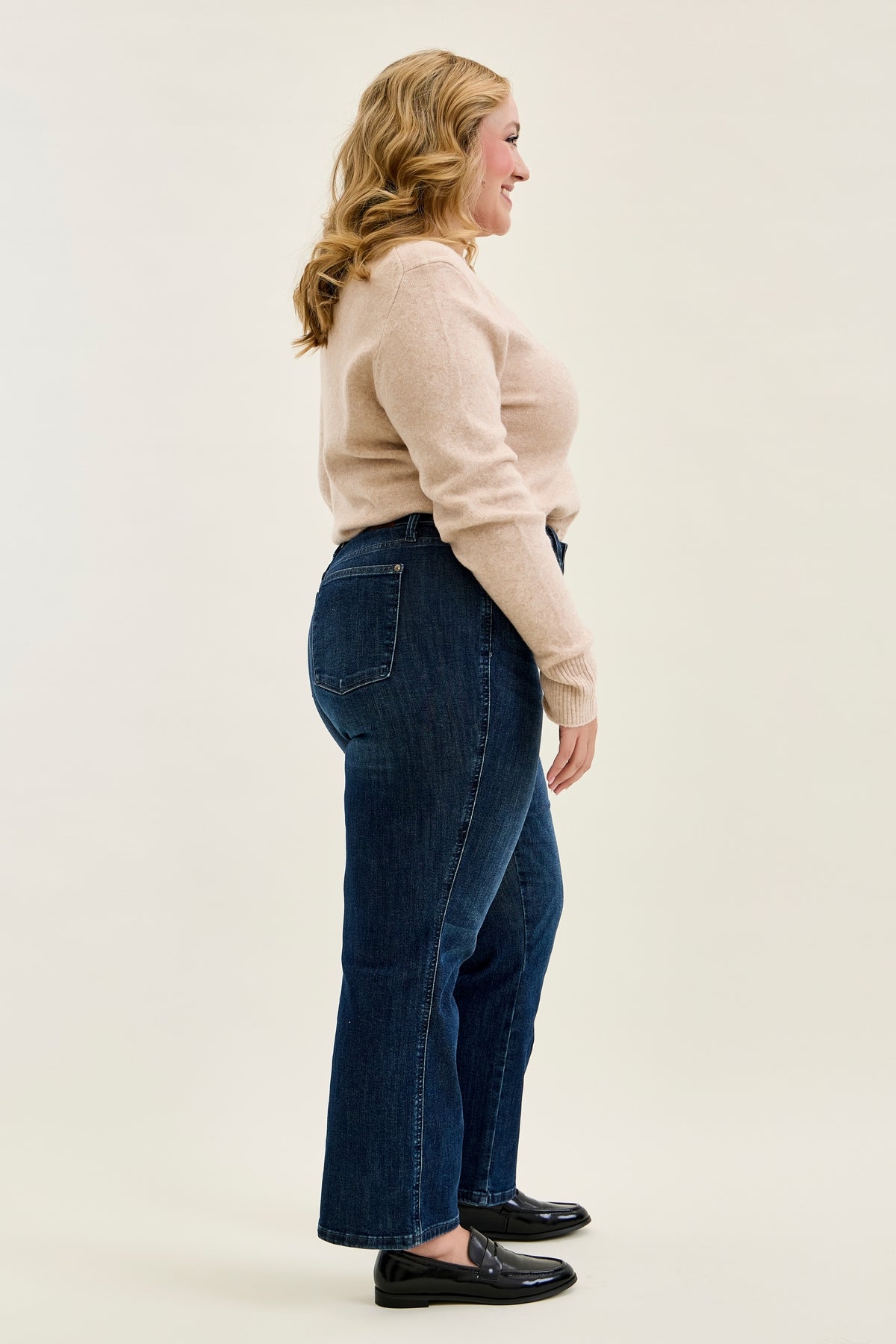 Kimberly Classic Straight Jean (Petite) - PLUS