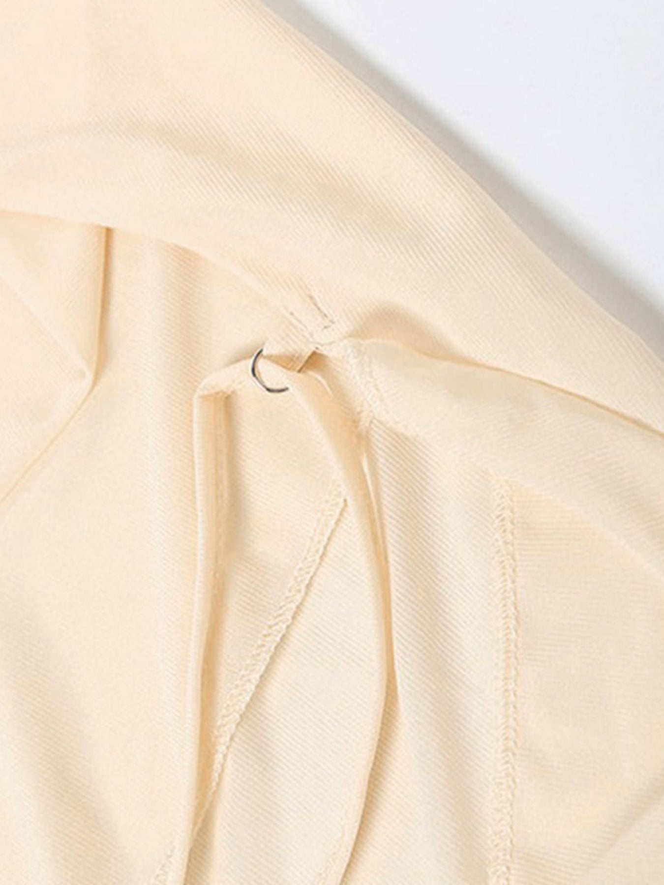 Ruffled Halter Neck Mini Dress