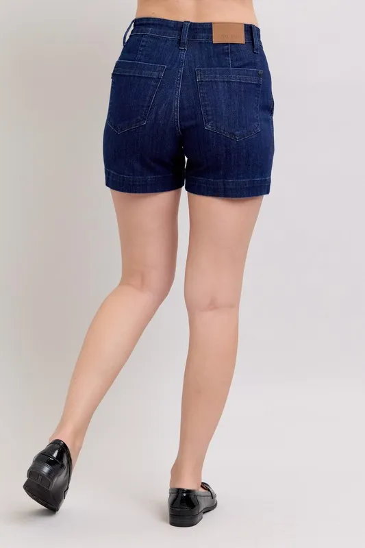 High Waist Denim Shorts