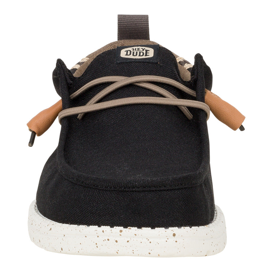 Wally Craft Linen - Black/Walnut