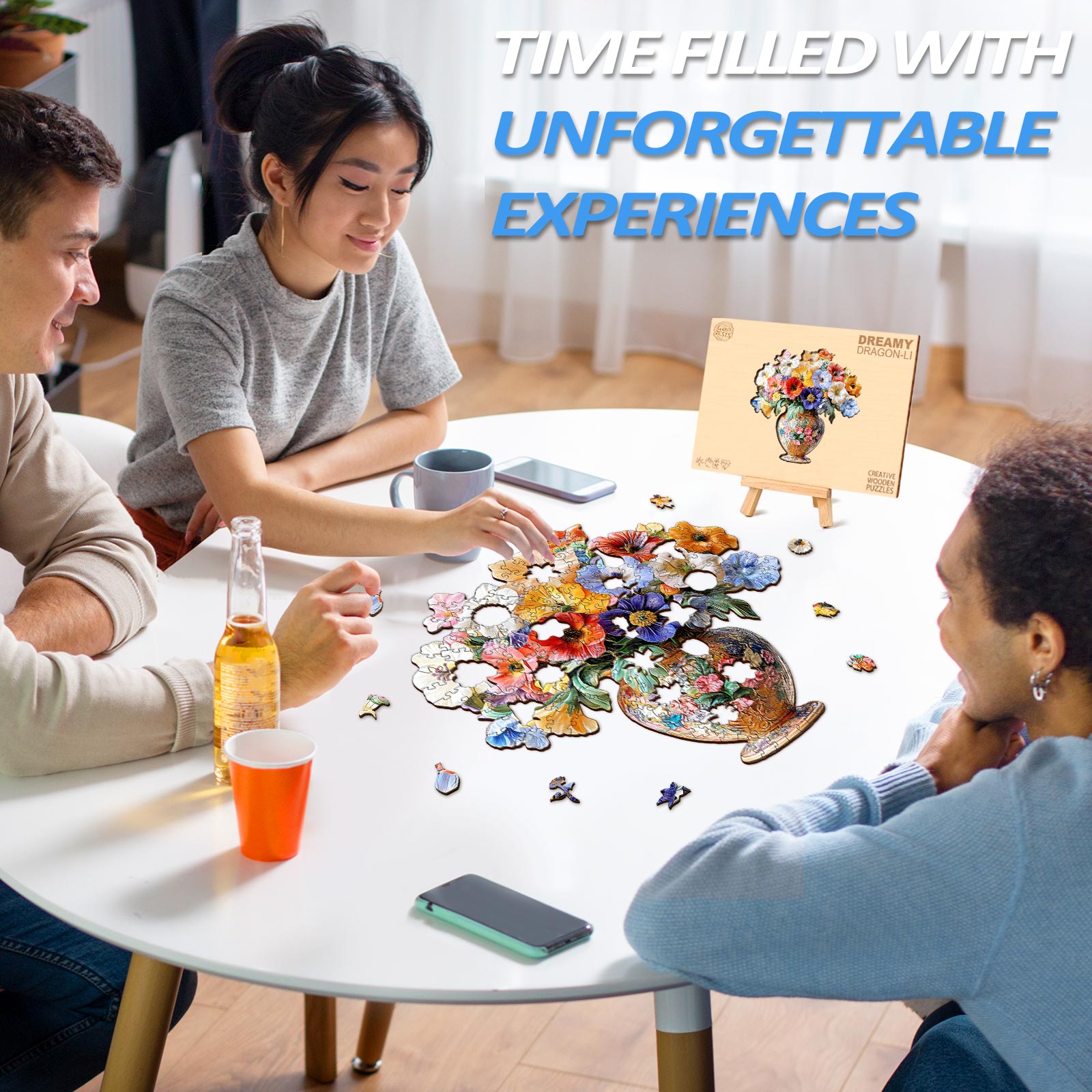 Vintage Flower Jigsaw Puzzle