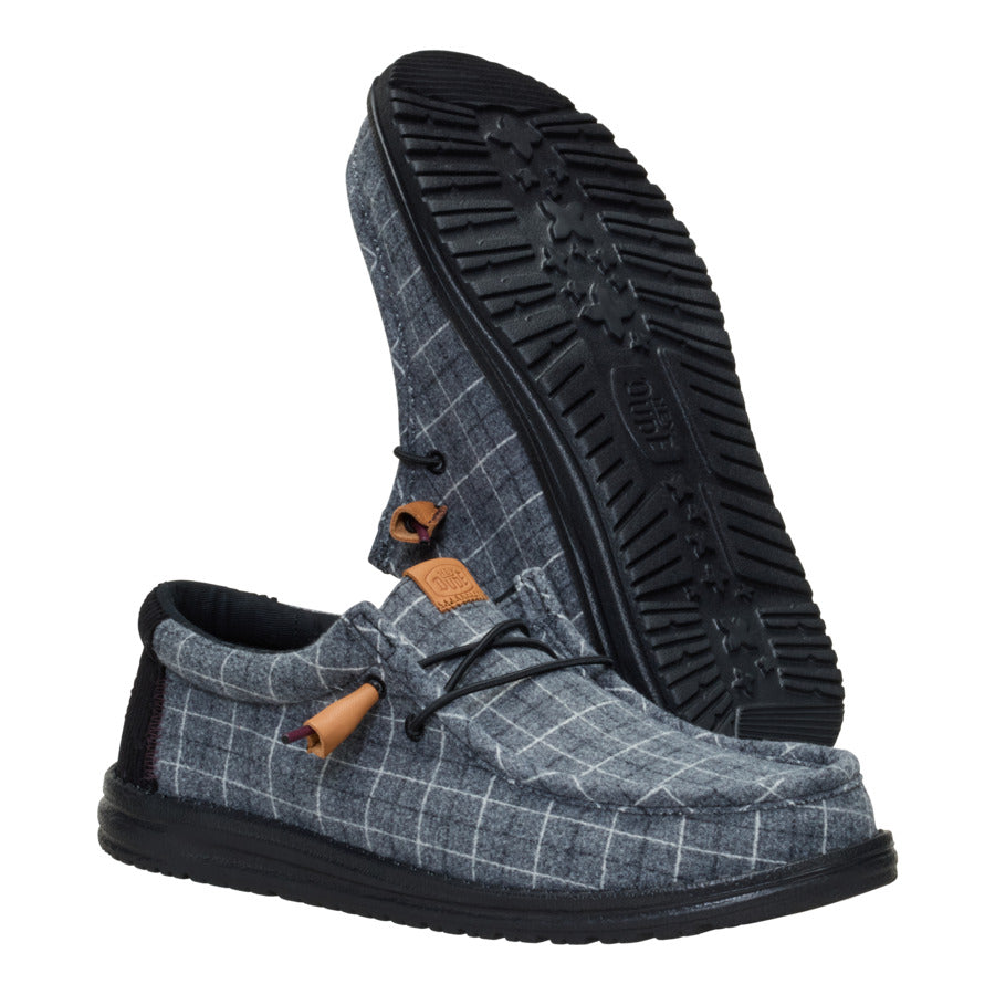 Wally Plaid Corduroy - Black/Multi