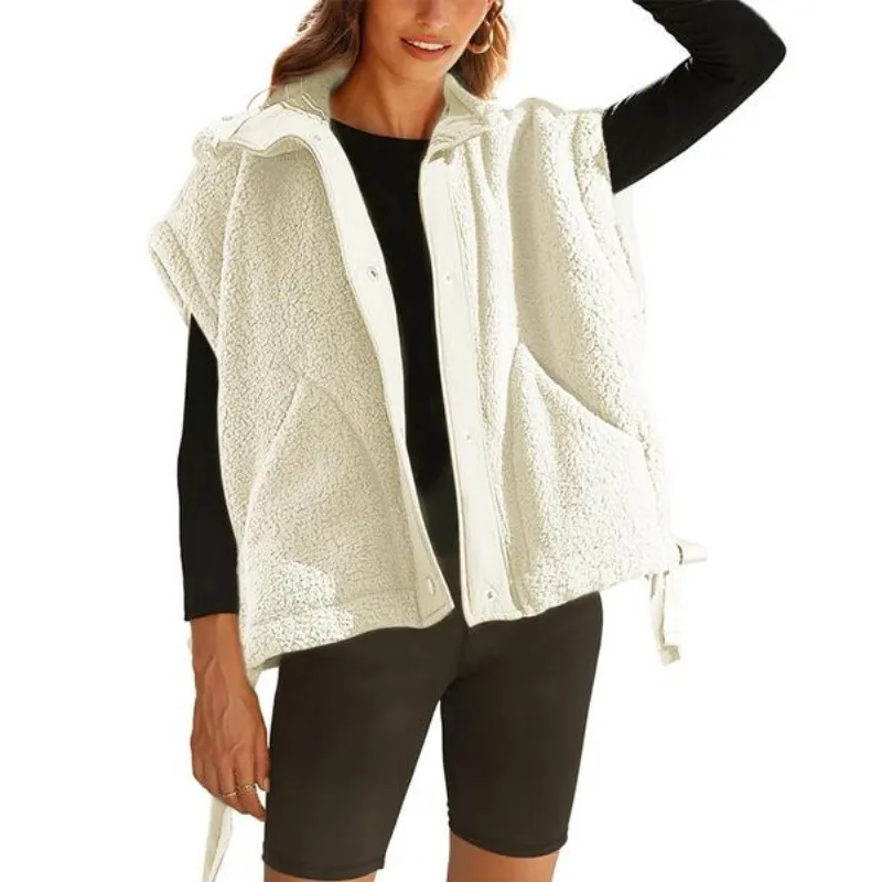 Women Warm Sherpa Fleece Vest