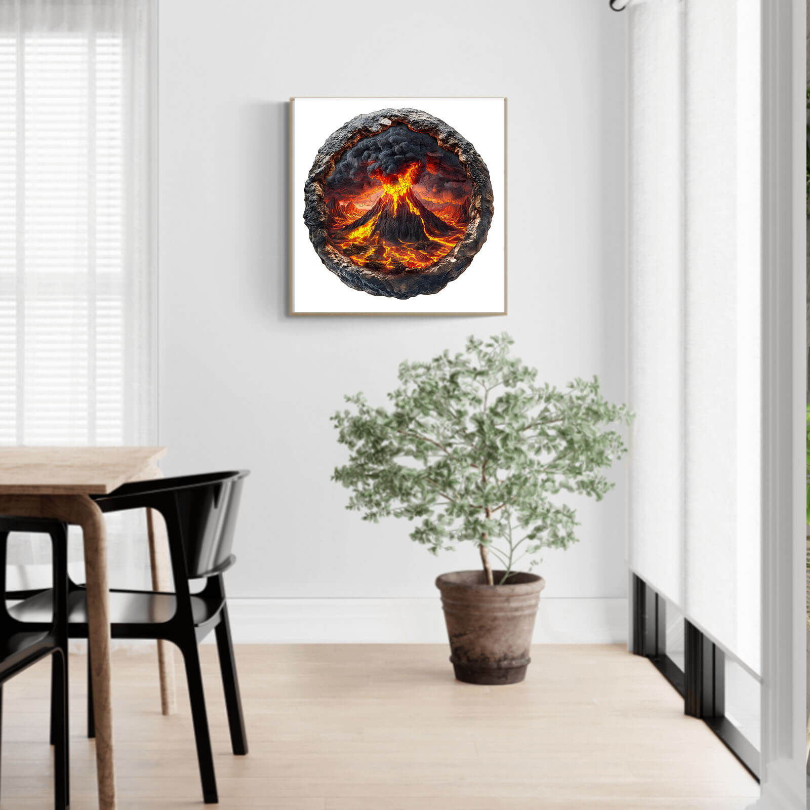 3D Volcanic Eruption Wooden Jigsaw Puzzle