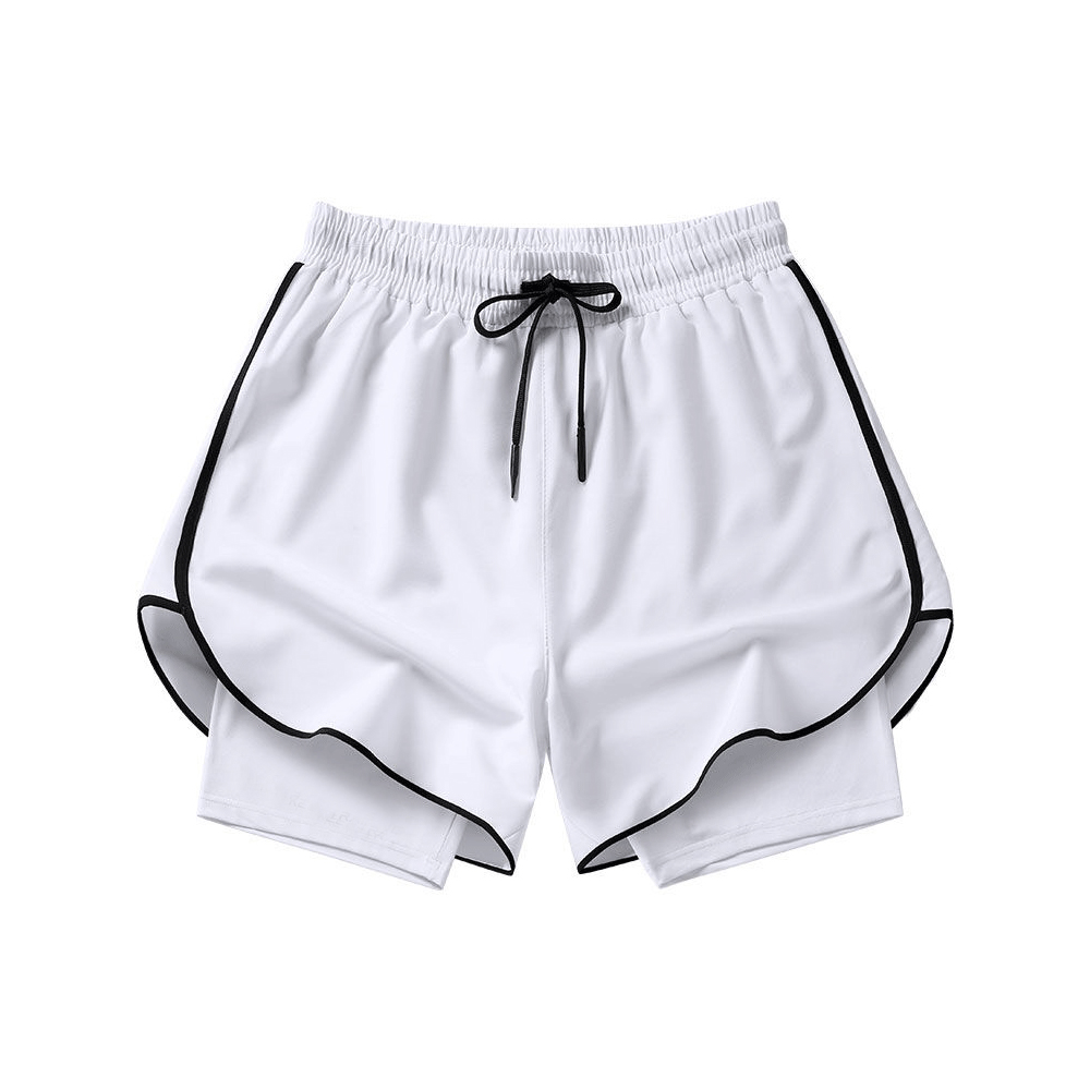 Women’s 3-Inch Athletic Running Shorts – Quick-Dry Workout Training Shorts with Built-in Liner for Summer Fitness