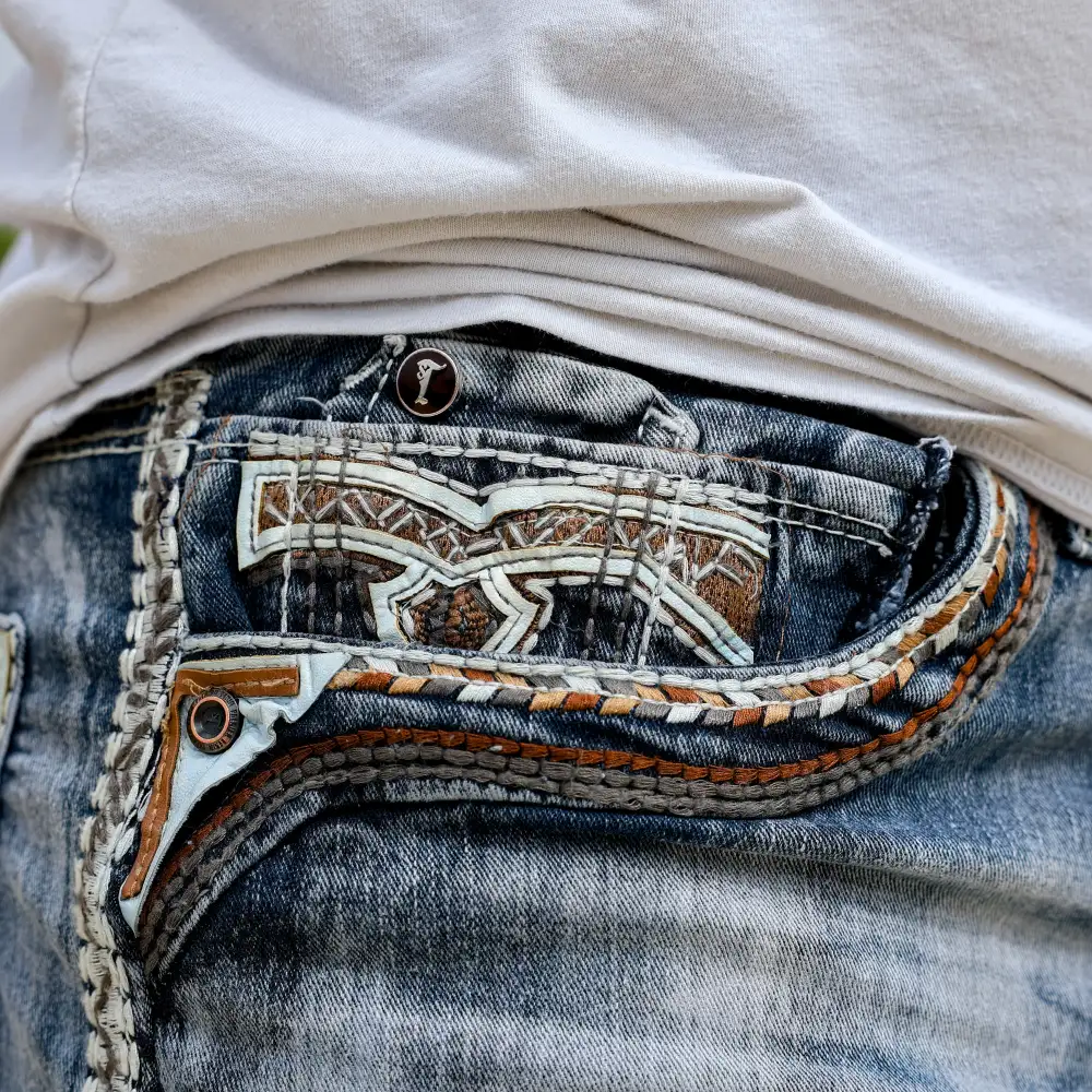 Men’s SA-038 Straight Fit Blue Jean