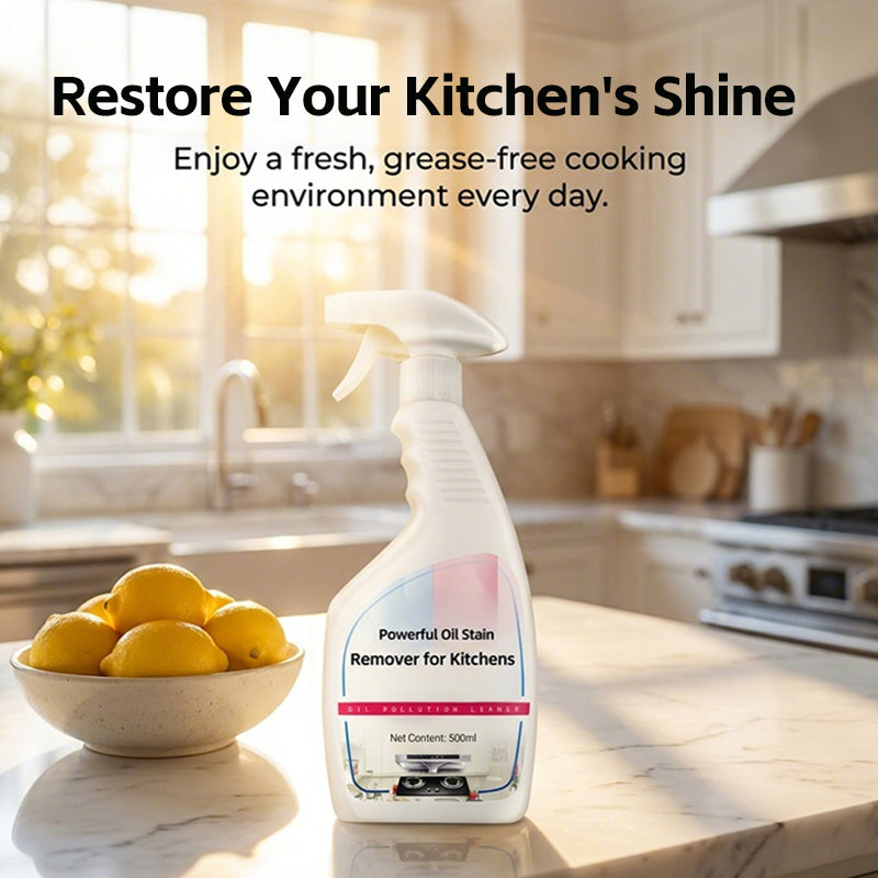 Powerful Oil Stain Remover for Kitchens