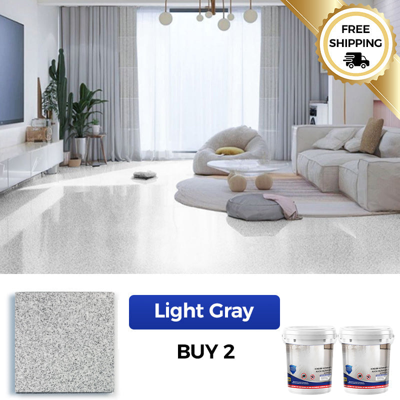 🔥High-Gloss Marble Finish Epoxy Floor Coating