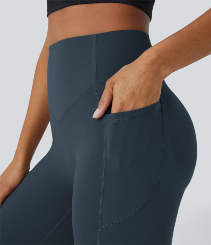 SculptLift High‑Waist Shaping Leggings with Pockets