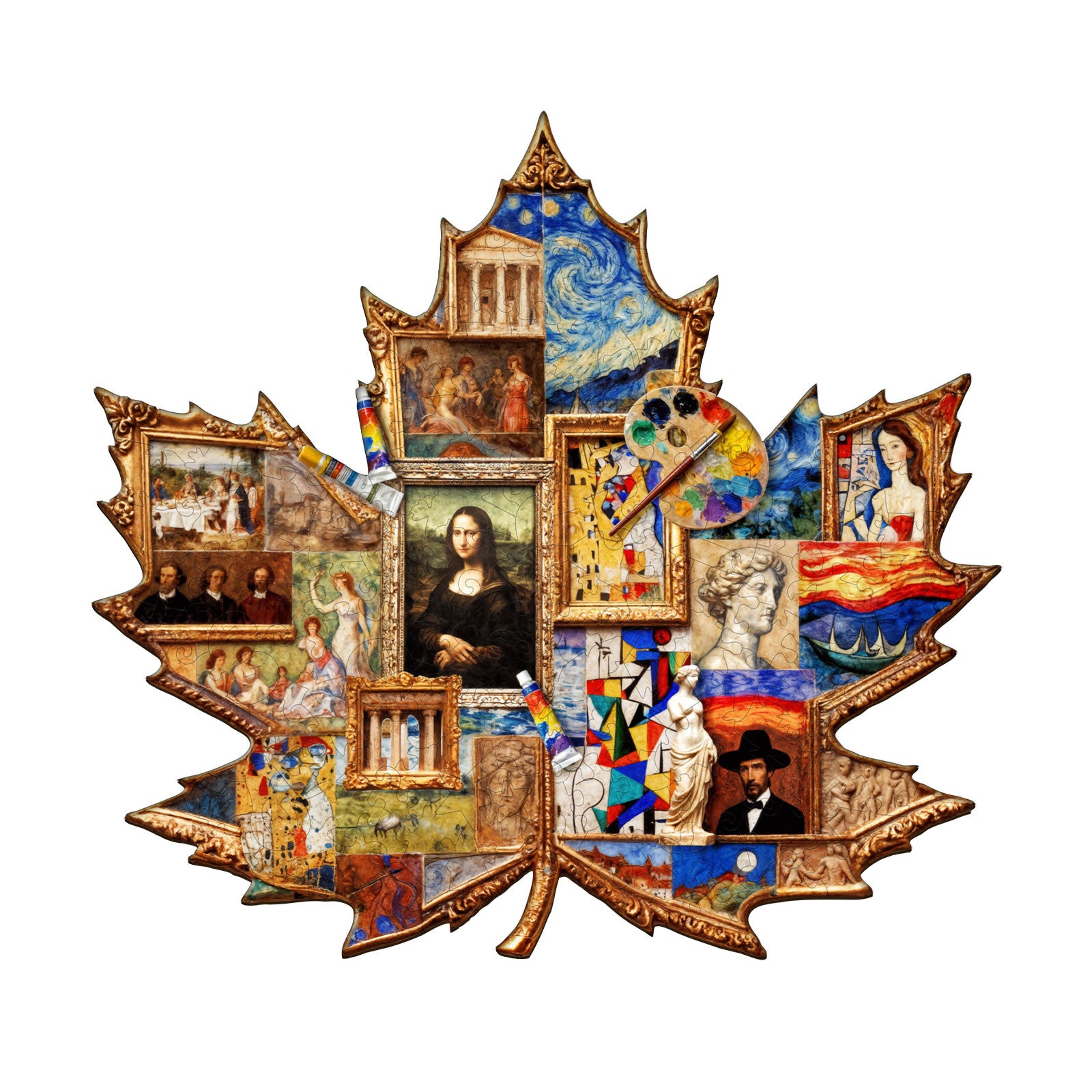 Artisan Maple Wooden Jigsaw Puzzle
