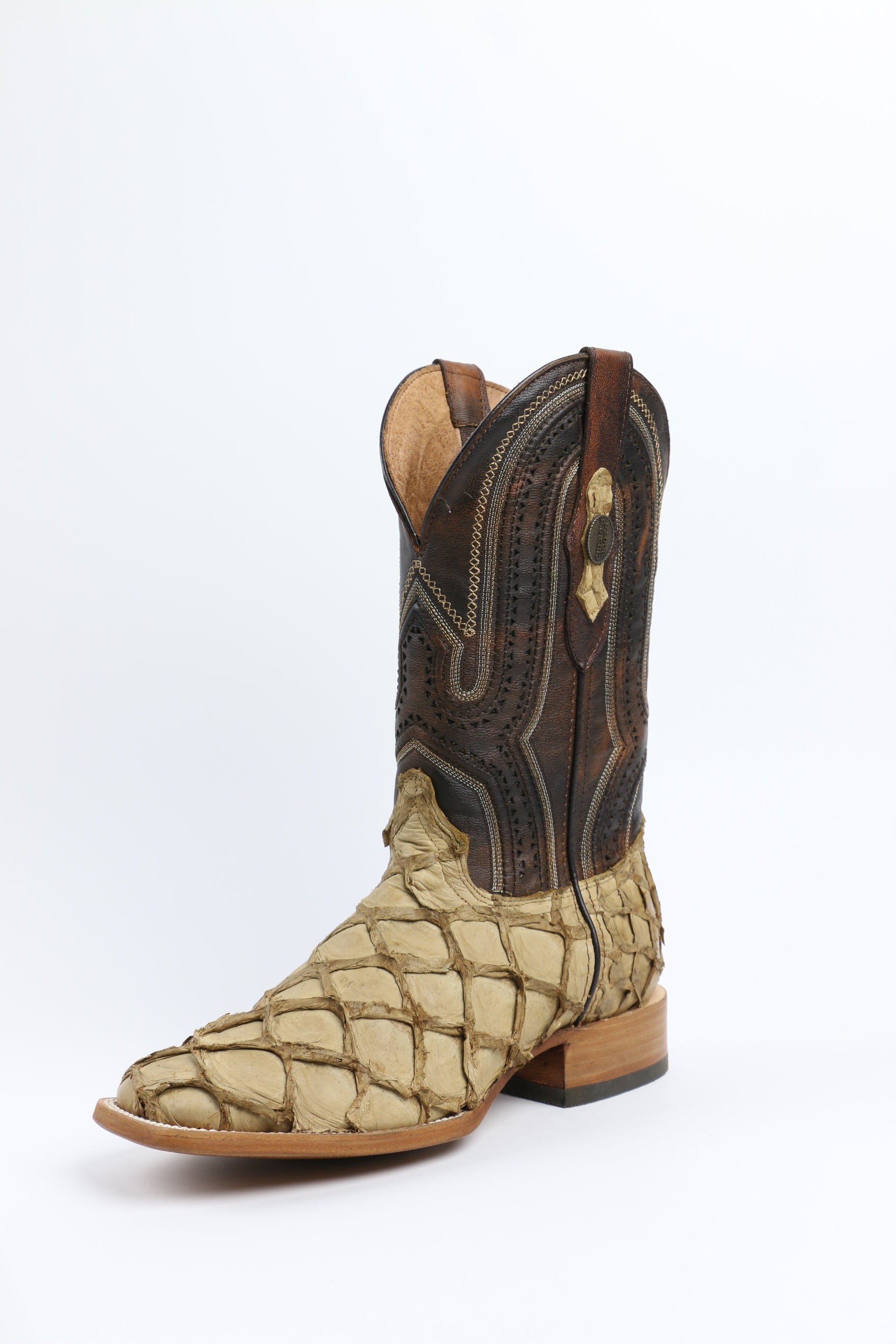 Chero's Premium Exotic Pirarucu Saharan Sand Clearance Sale 70%OFF