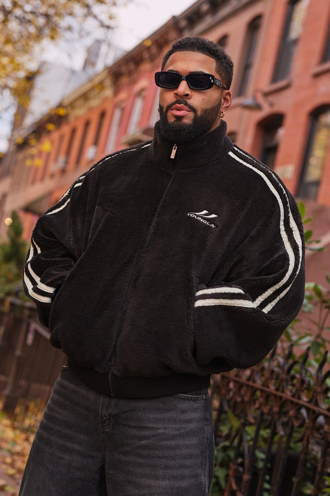 5193 - Streetwear Sherpa Jacket