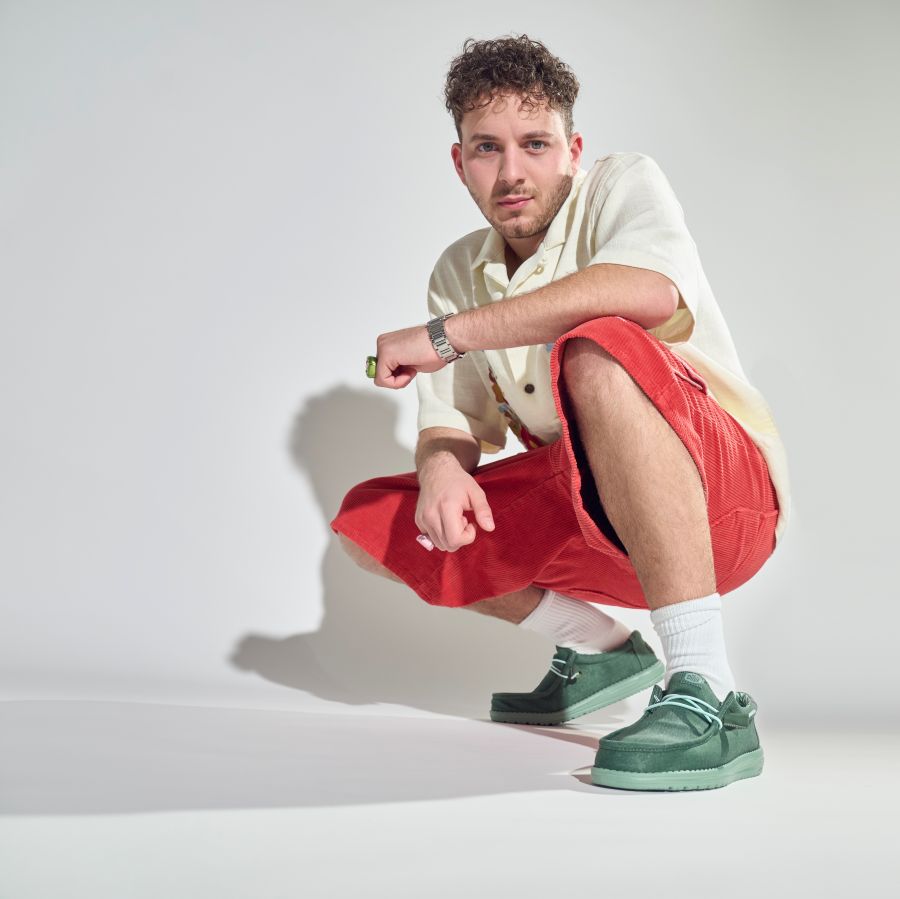 Wally Stretch Canvas - Duck Green/Iceberg Green