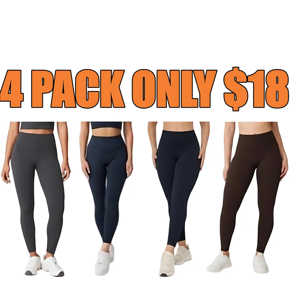 Women High Waisted Soft Yoga Workout Leggings