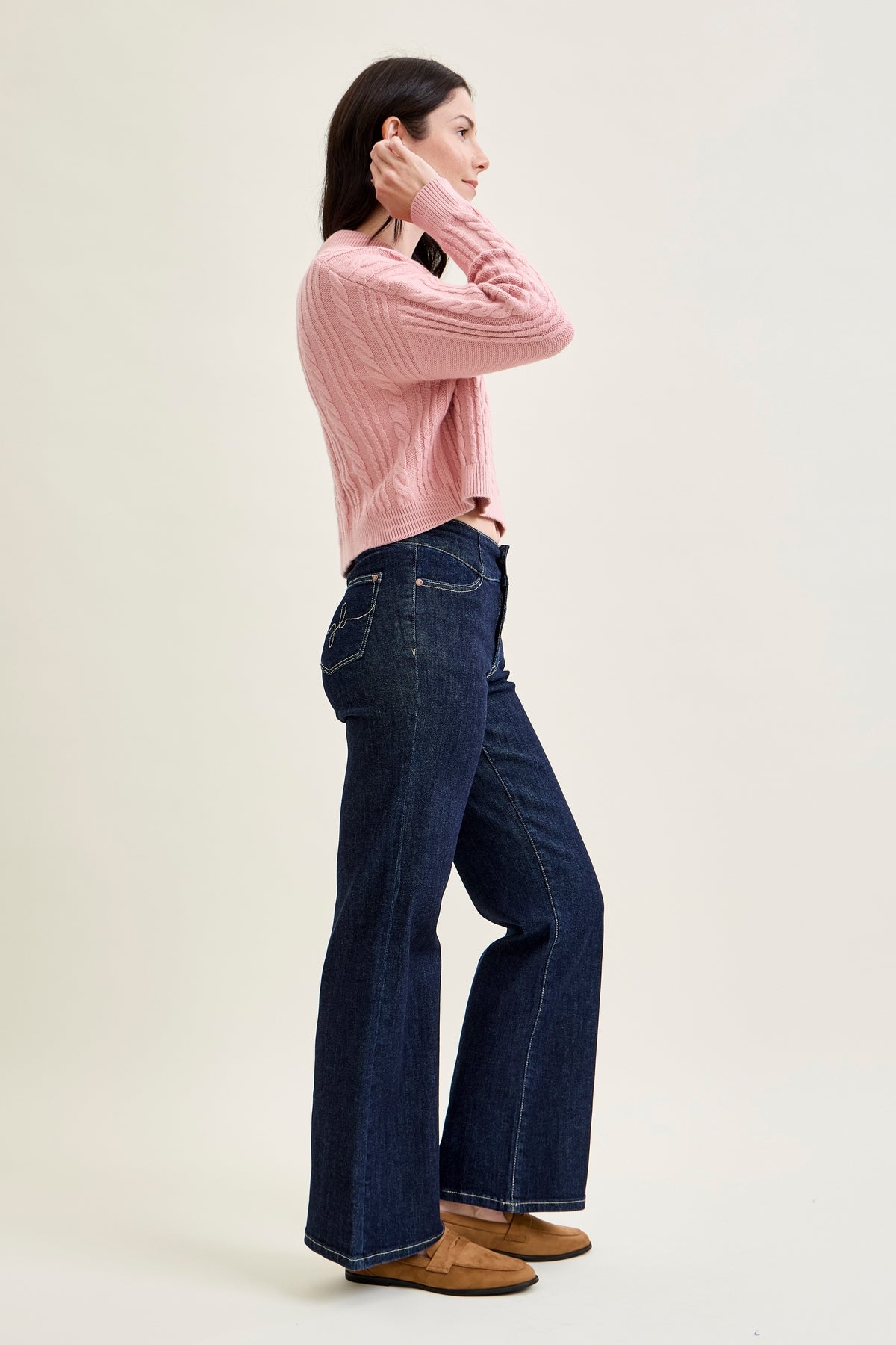 Eliana Rinse Geometric Wide Leg