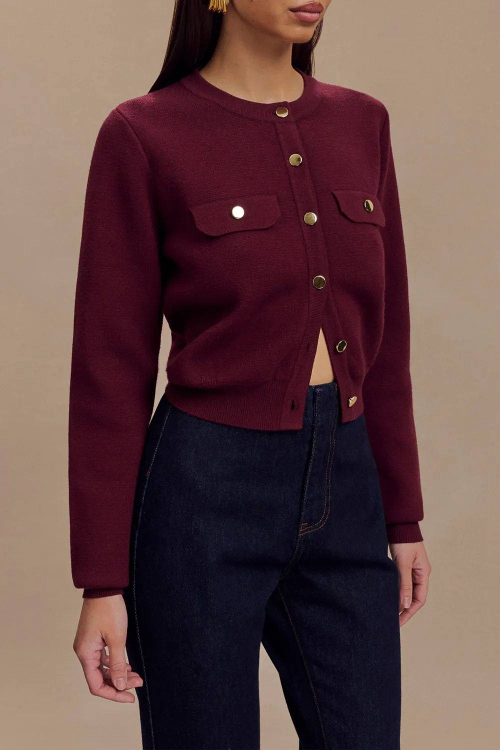 Daily Knit Cotton Cardigan