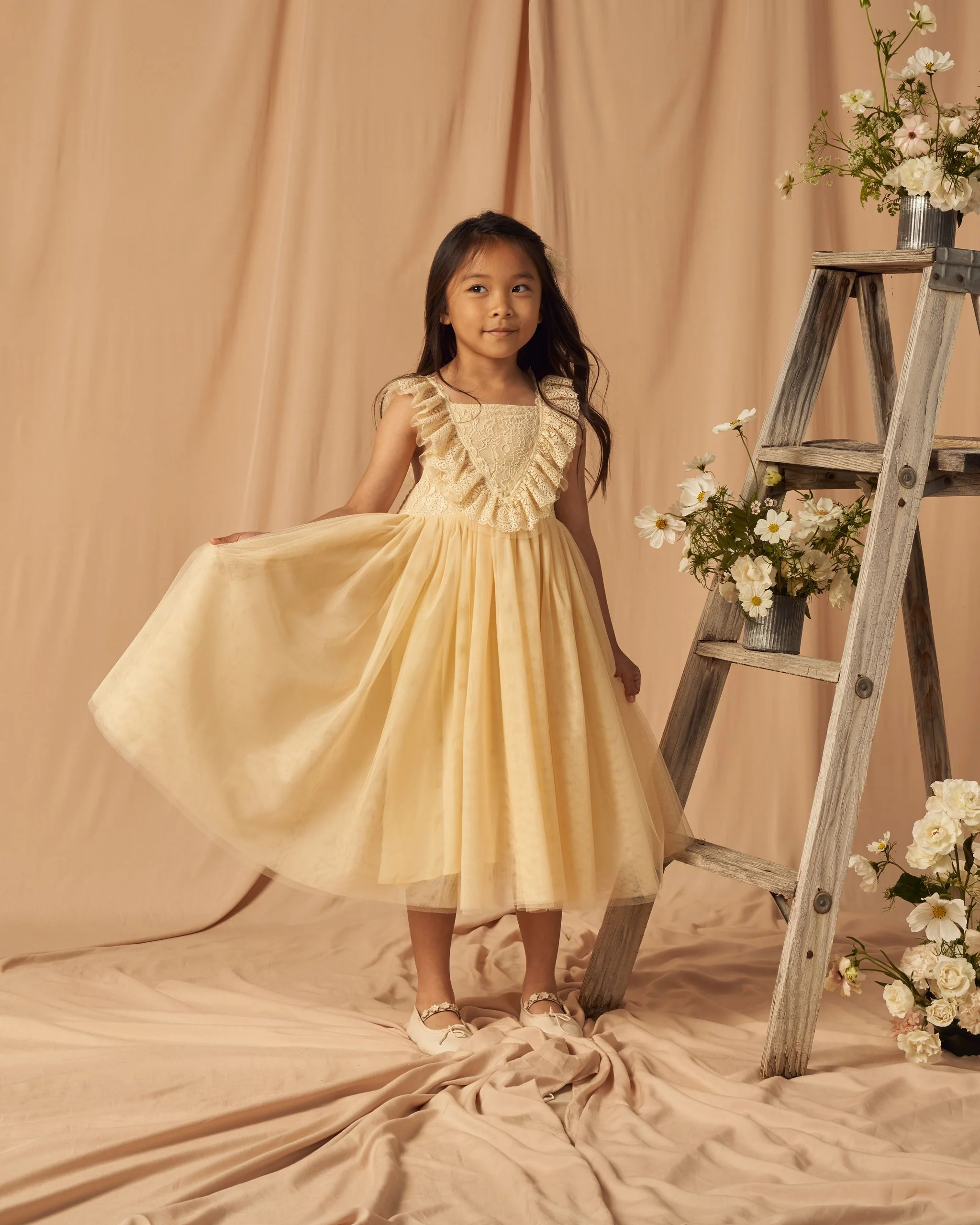 dorthea dress || champagne