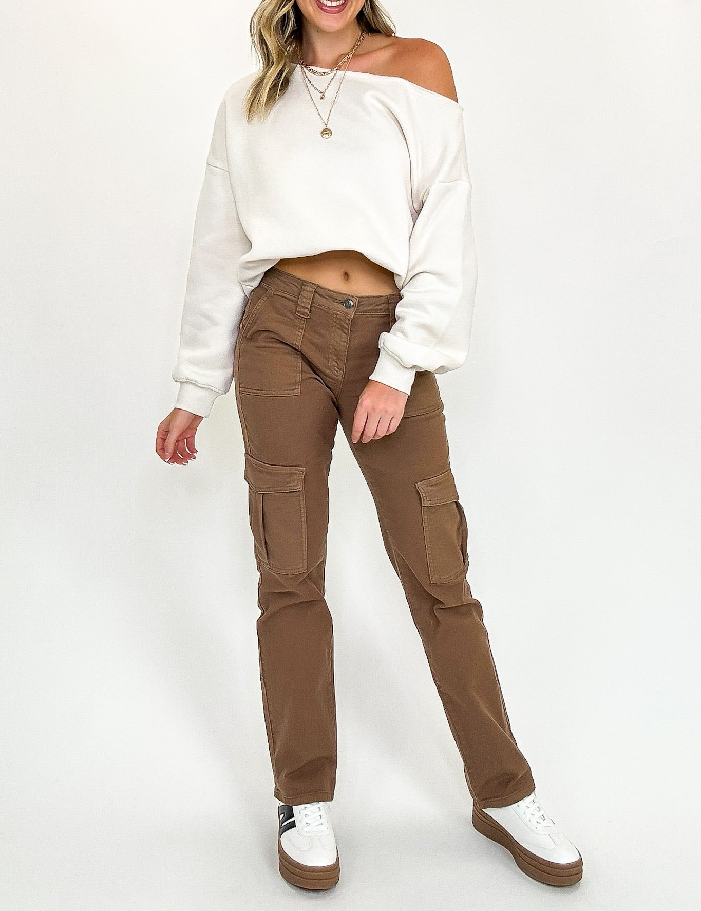 Neutral Ground Straight Cargo Pants