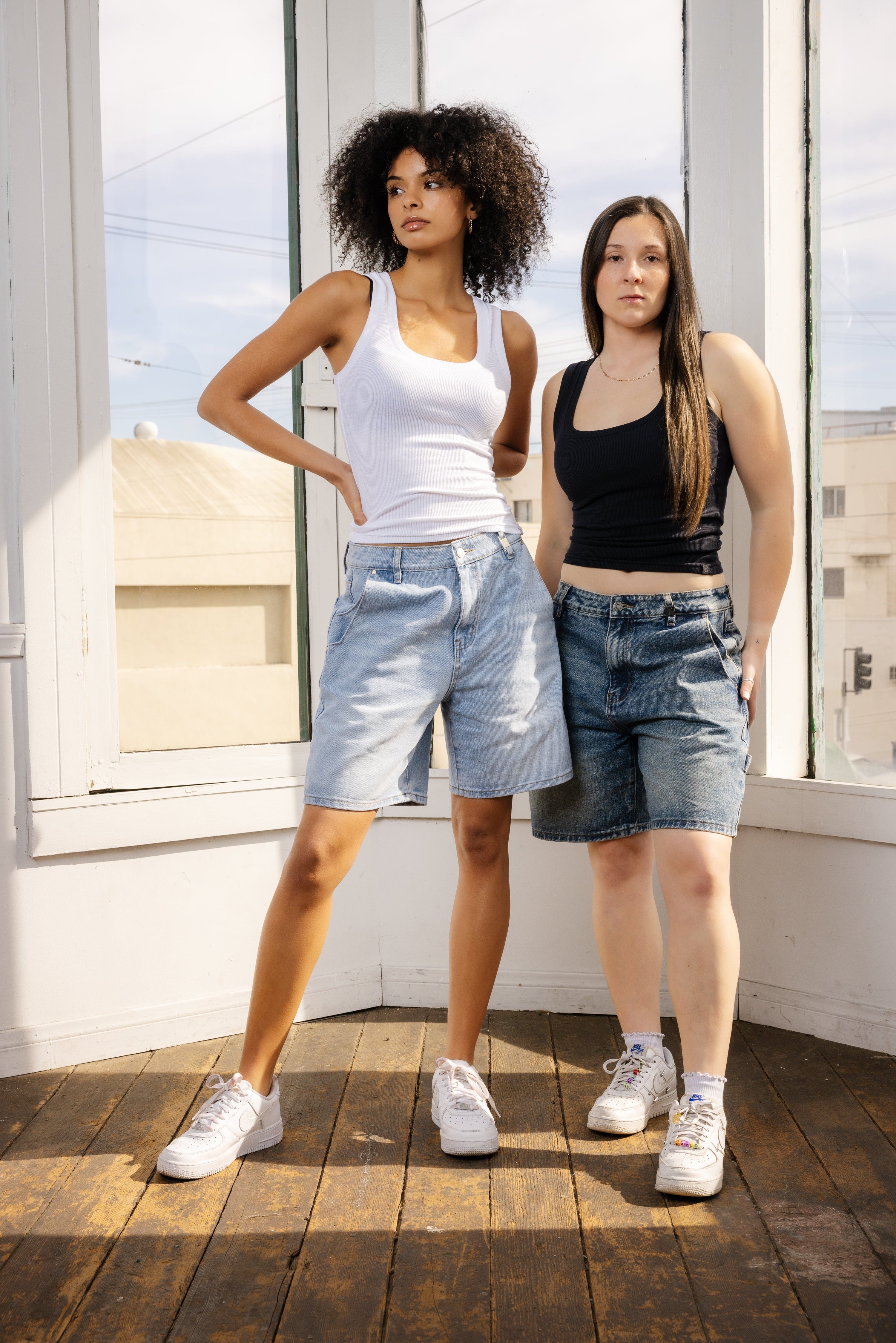 W167 Carpenter Denim Shorts