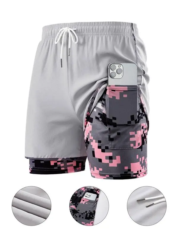 Camo Print Gym Shorts (Just $3 Each!)