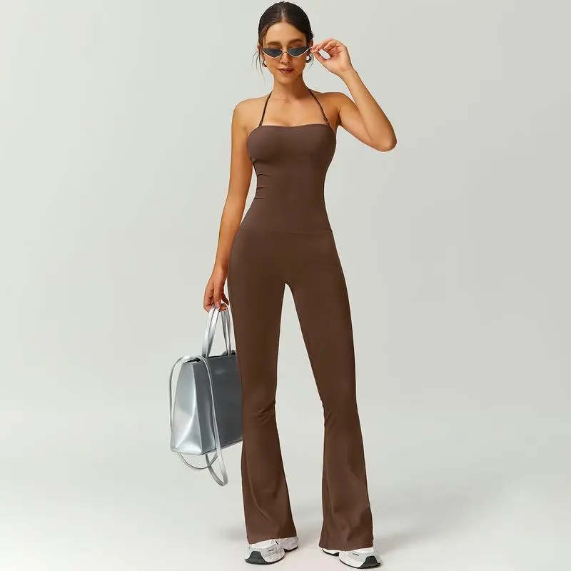 Stylish Yoga Set – Slim Fit Jacket & Jumpsuit
