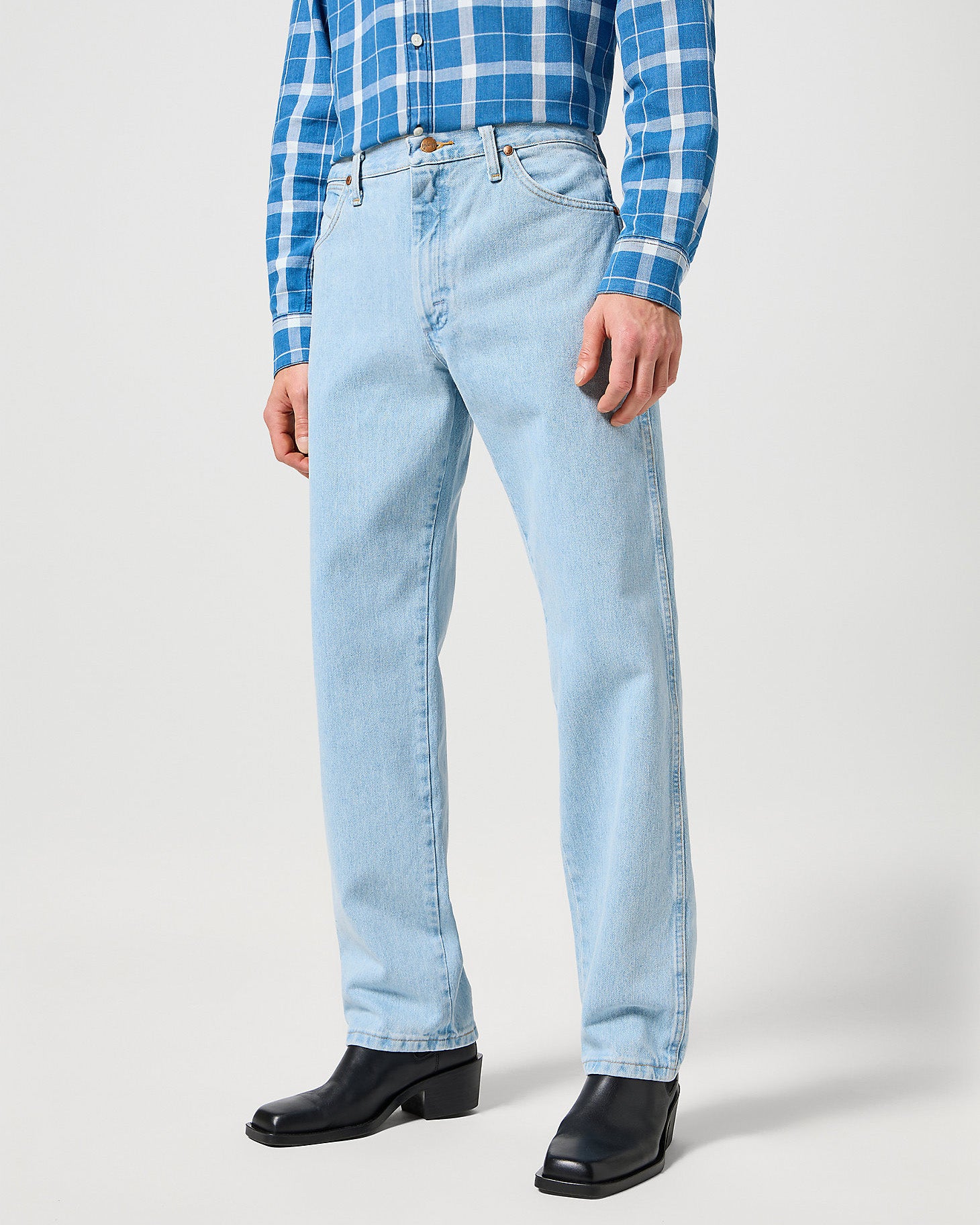 13MWZ Original Cowboy Cut Mens Jeans - Bleach