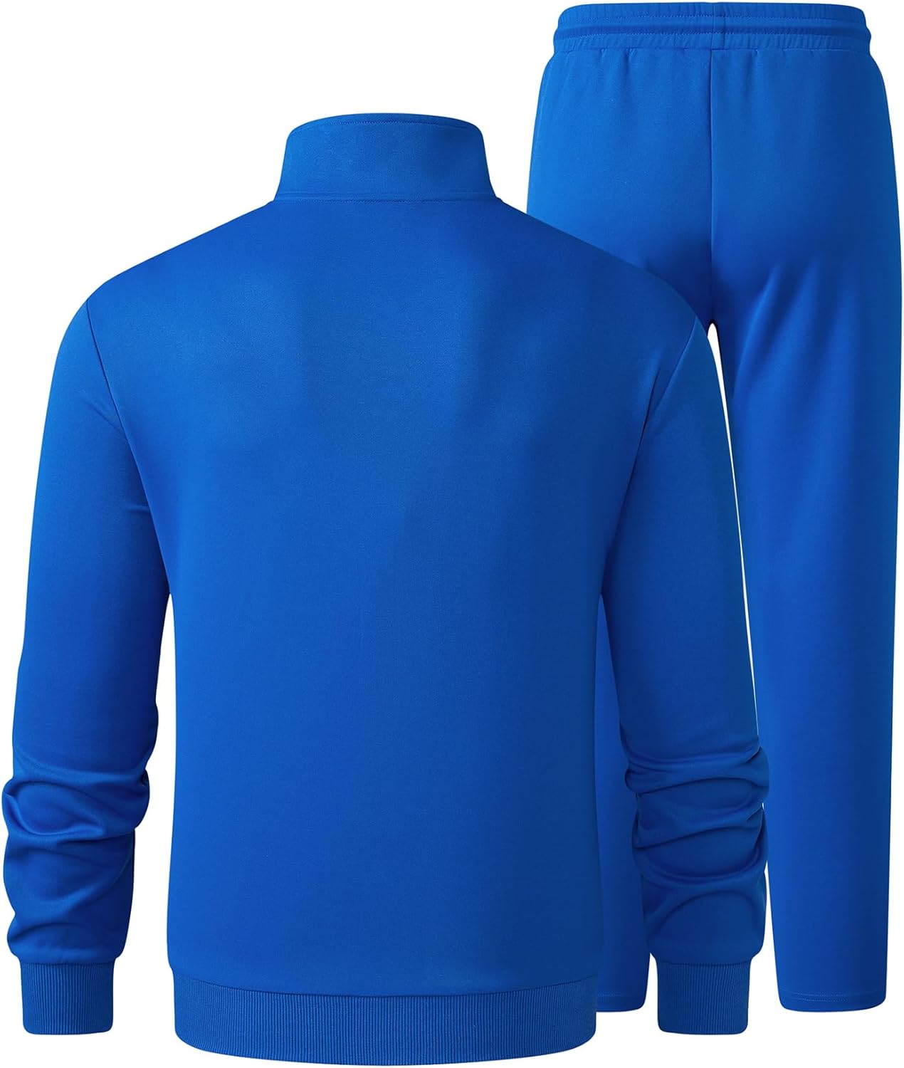 Men's Track Suits Sweatsuits 2 Piece Full Zip Sports Outfits Set Sweatshirt and Joggers Sweatpants