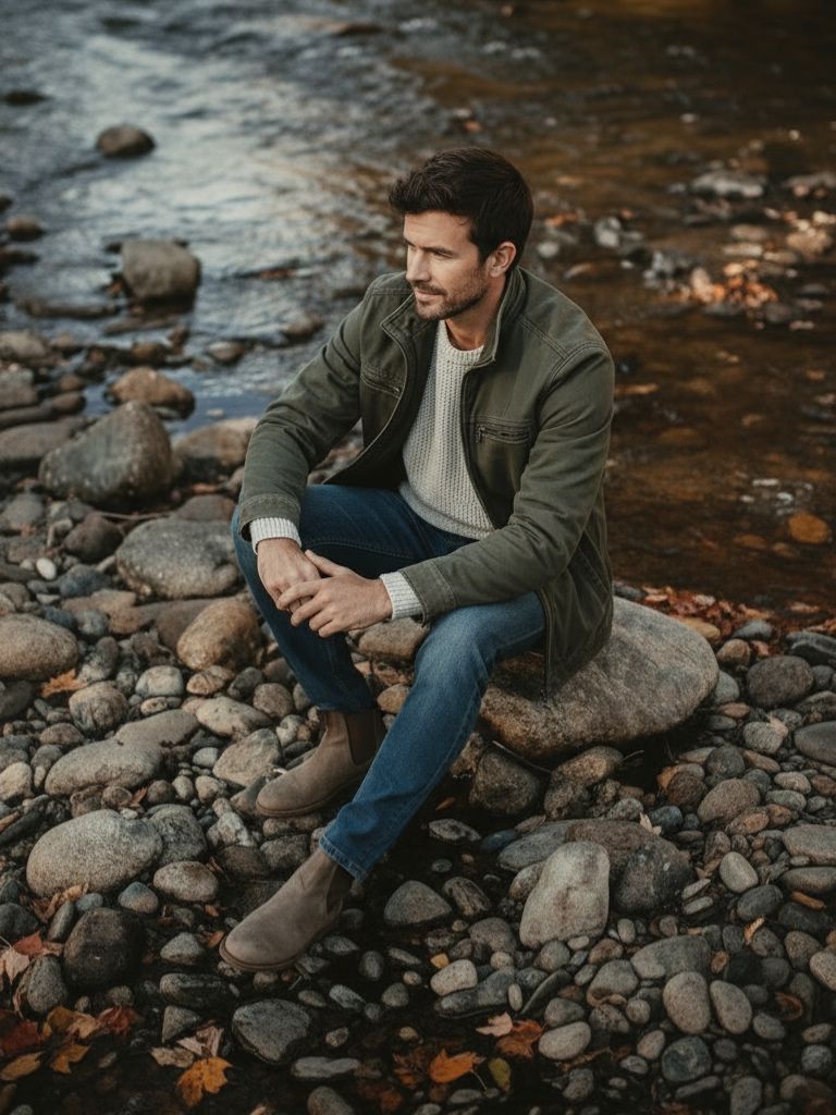 Valmont | Vintage Olive Field Jacket