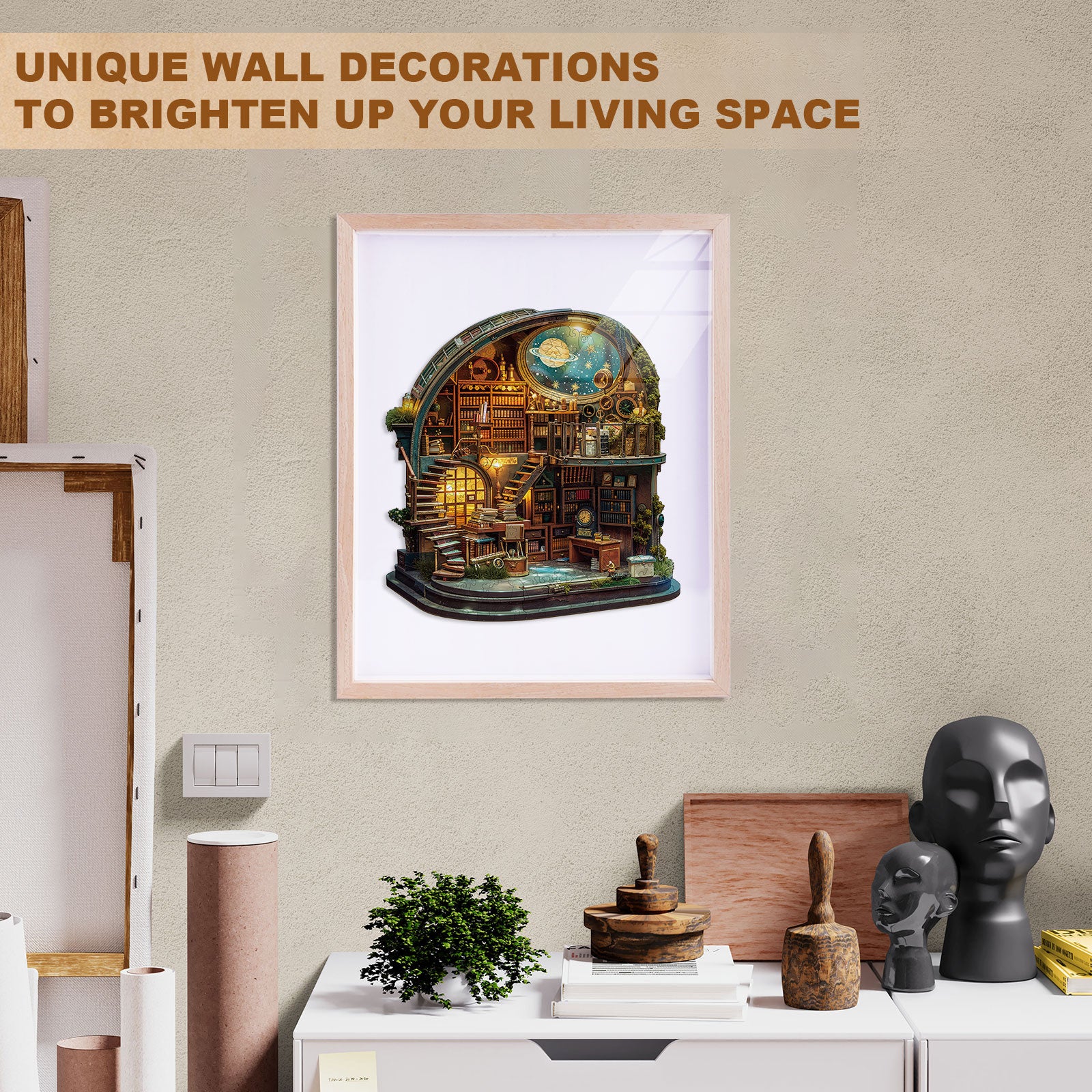 Astral Atelier Wooden Jigsaw Puzzle