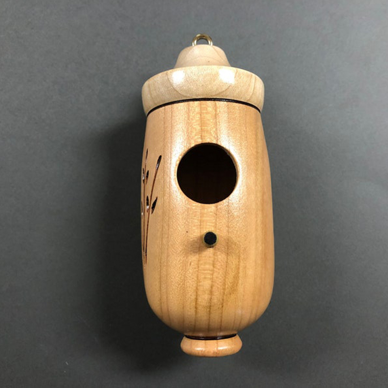 Wooden Hummingbird House