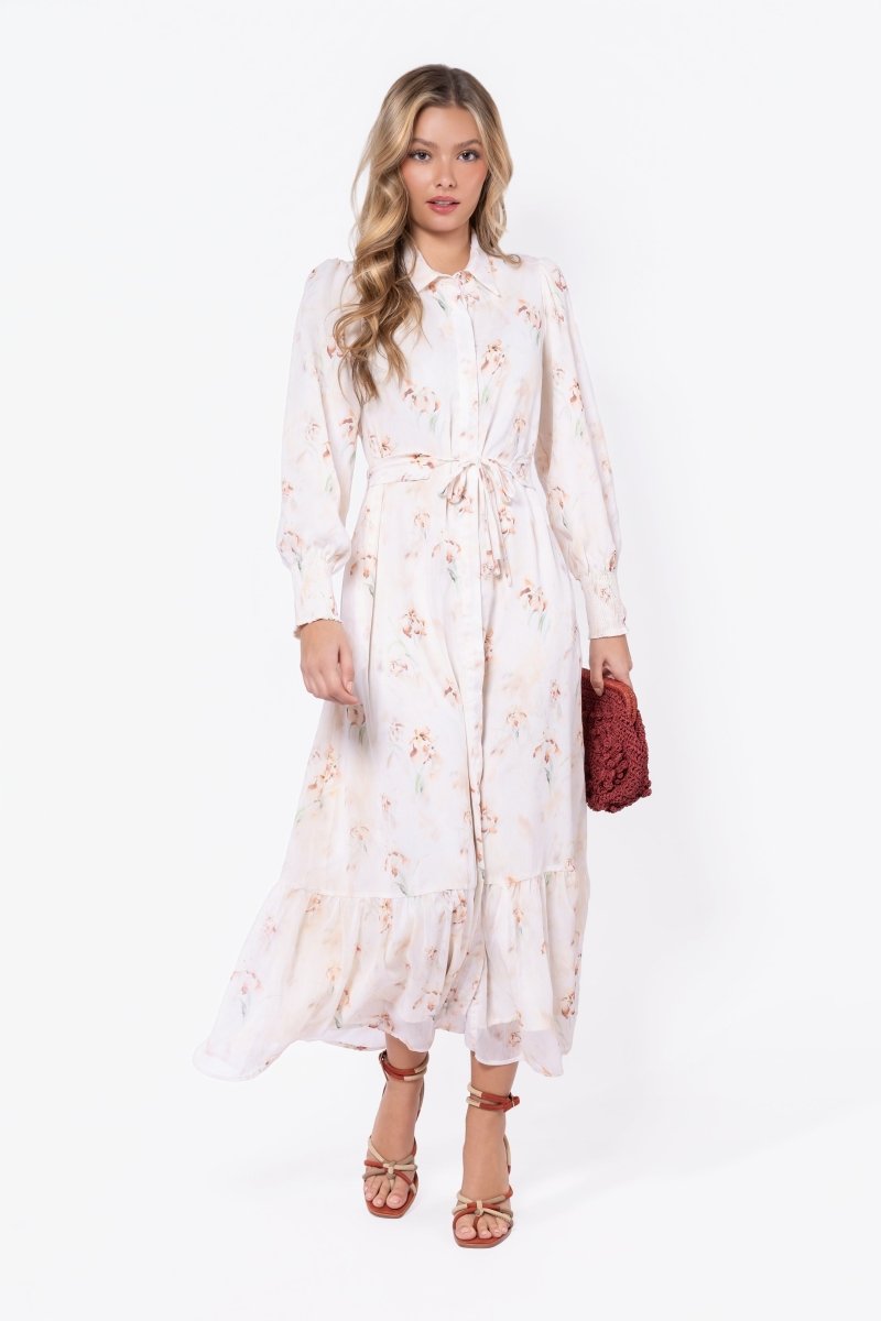 Connie Dress (Light Peach)