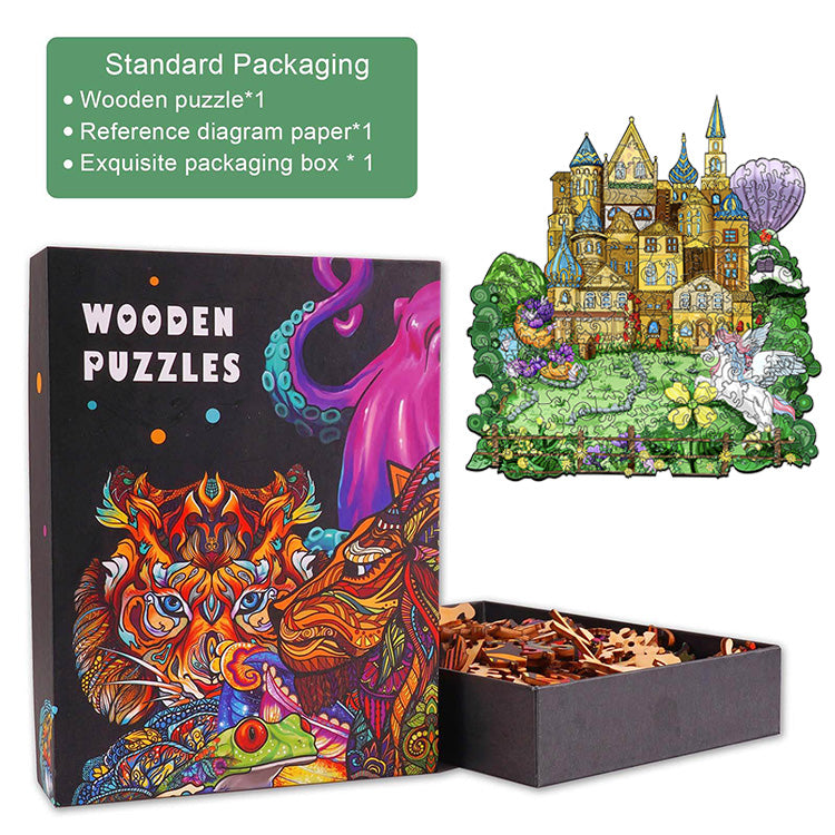Fairy Tale Castle Wooden Jigsaw Puzzle