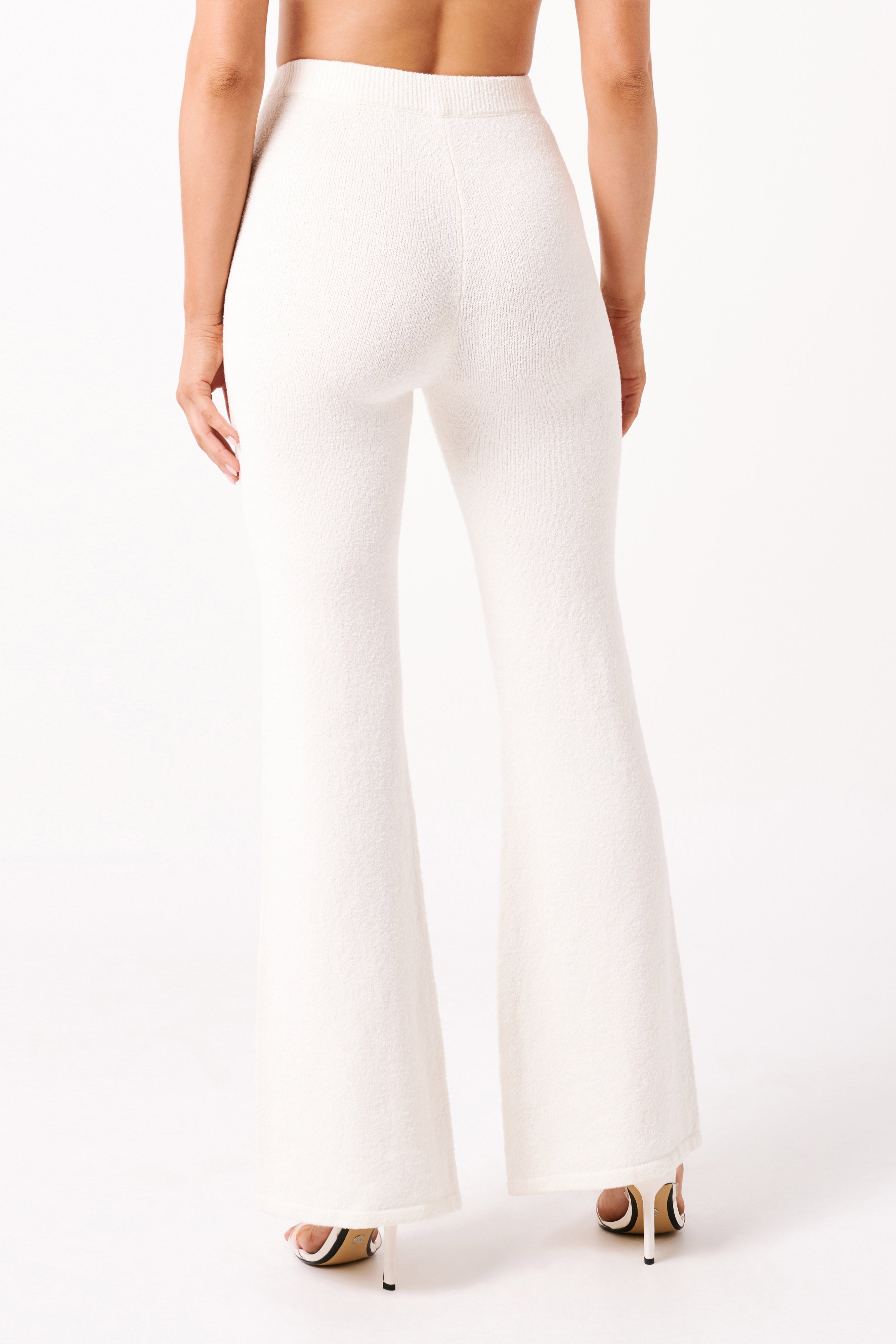 Ivory Knit Pants